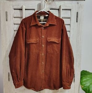 Chestnut Brown Corduroy Men's Jacket